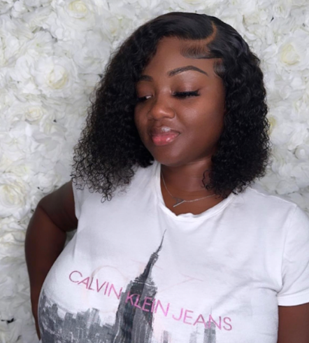 DEEP CURLY WIG 12"